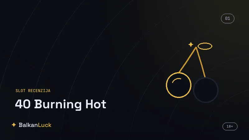 Četvorolist deteline kao wild i sedmica u igri 40 Burning Hot