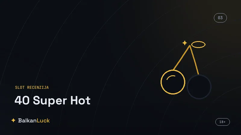 40 Super Hot Jackpot Cards i mreža sa 40 linija