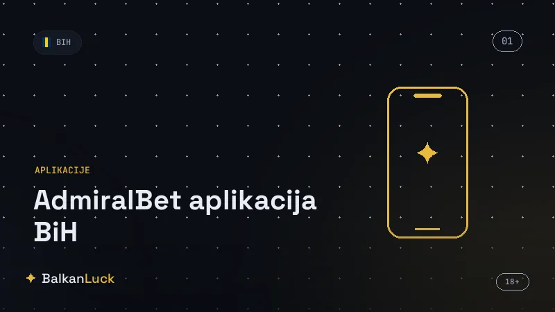 Instalacija AdmiralBet aplikacije sa App Store-a na iPhone u BiH