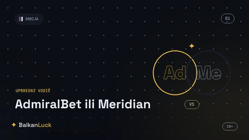 AdmiralBet i Meridian kvote i sportska ponuda