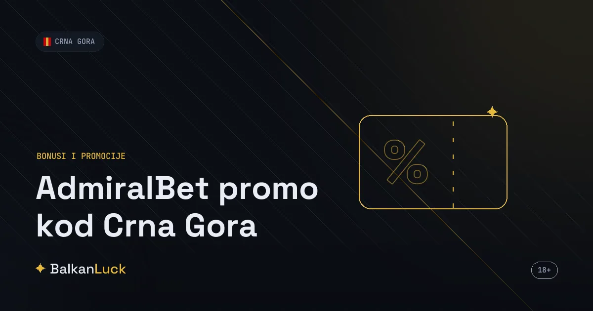 AdmiralBet promo kod Crna Gora nije potreban, bonus do 500% na prva tri depozita