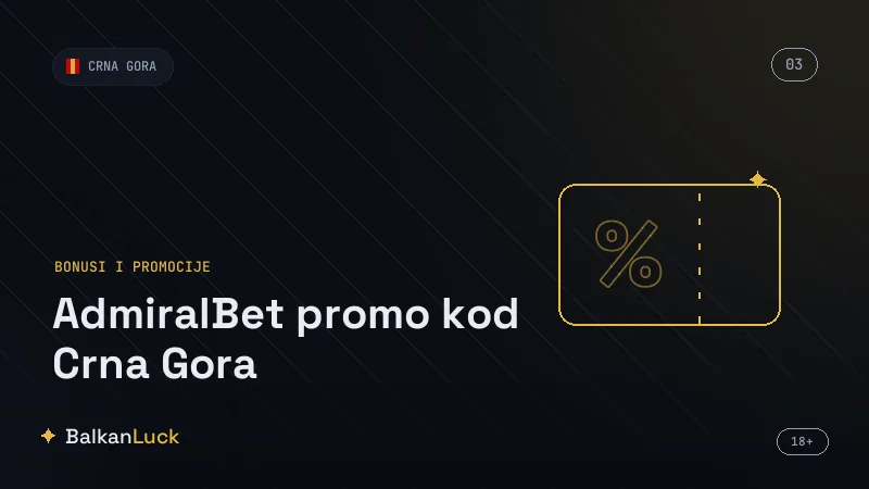 Poređenje AdmiralBet ponude sa drugim kladionicama u Crnoj Gori