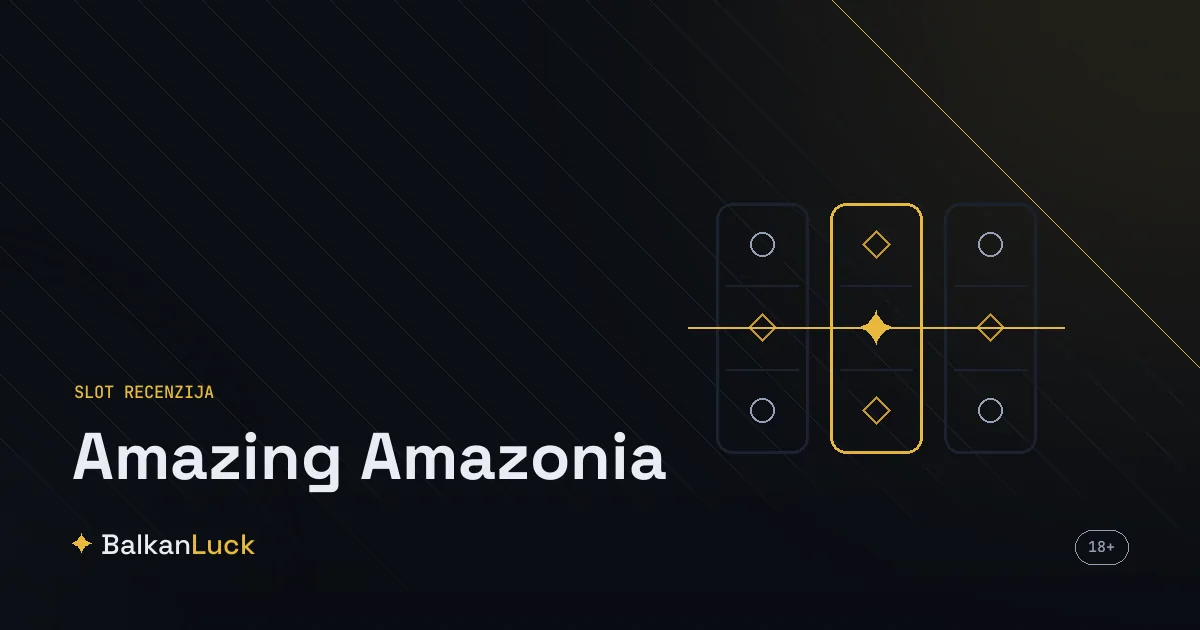 Amazing Amazonia slot na temu prašume sa amazonskom ženom i leptirom