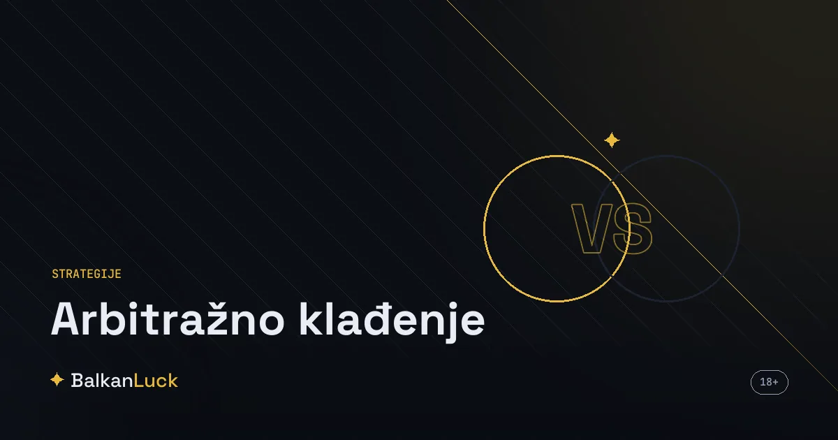 Arbitražno klađenje kroz razlike u kvotama za zagarantovan dobitak