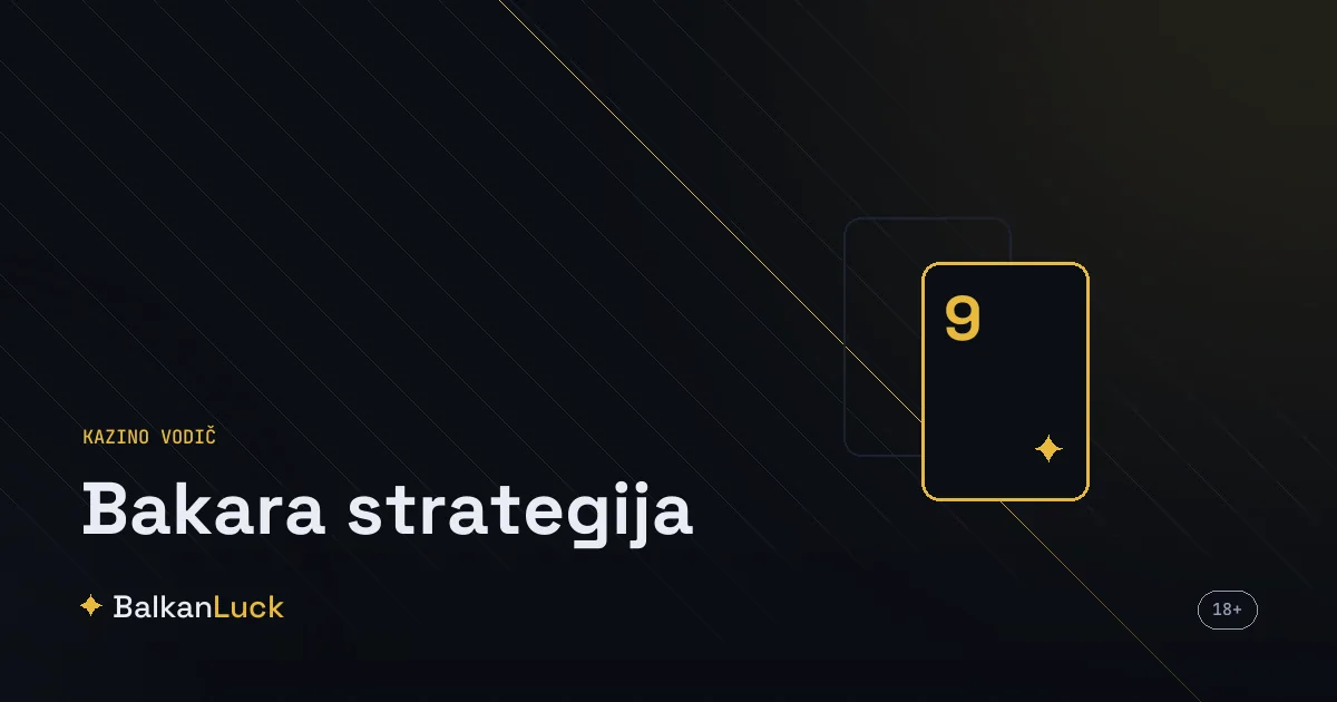 Bakara strategija, žetoni na poljima za bankera i igrača na bakara stolu