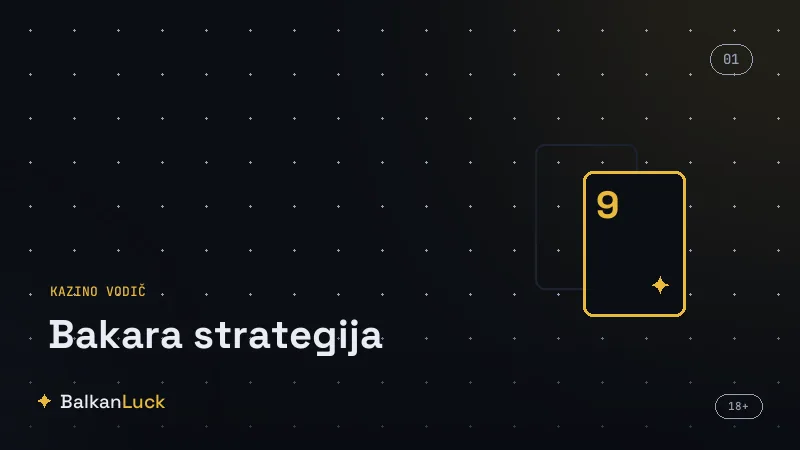 Poređenje prednosti kuće za bankera, igrača i nerešeno u bakara strategiji