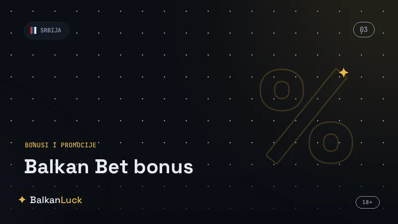 Balkan Bet bonus i status ponude u nalogu igrača