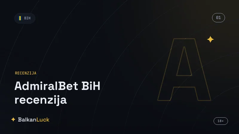 Registracija i verifikacija naloga u AdmiralBet BiH za bonus bez depozita