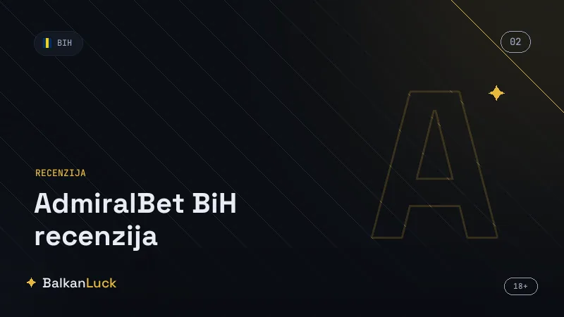 AdmiralBet kazino, Amusnet slotovi i live jackpotovi u BiH