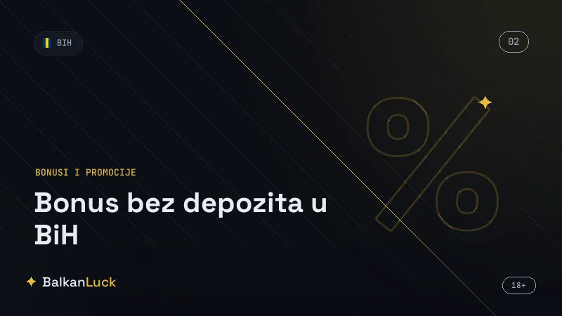 Licencirani operateri s bonusom bez depozita u BiH