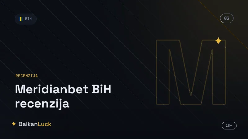 Ocjena Meridianbet BiH kladionice po kategorijama