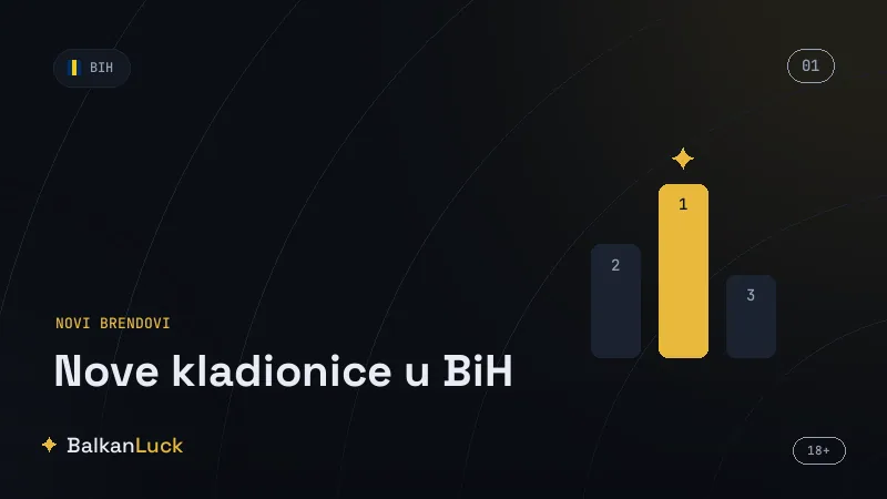 Provjera licence nove kladionice u Bosni i Hercegovini