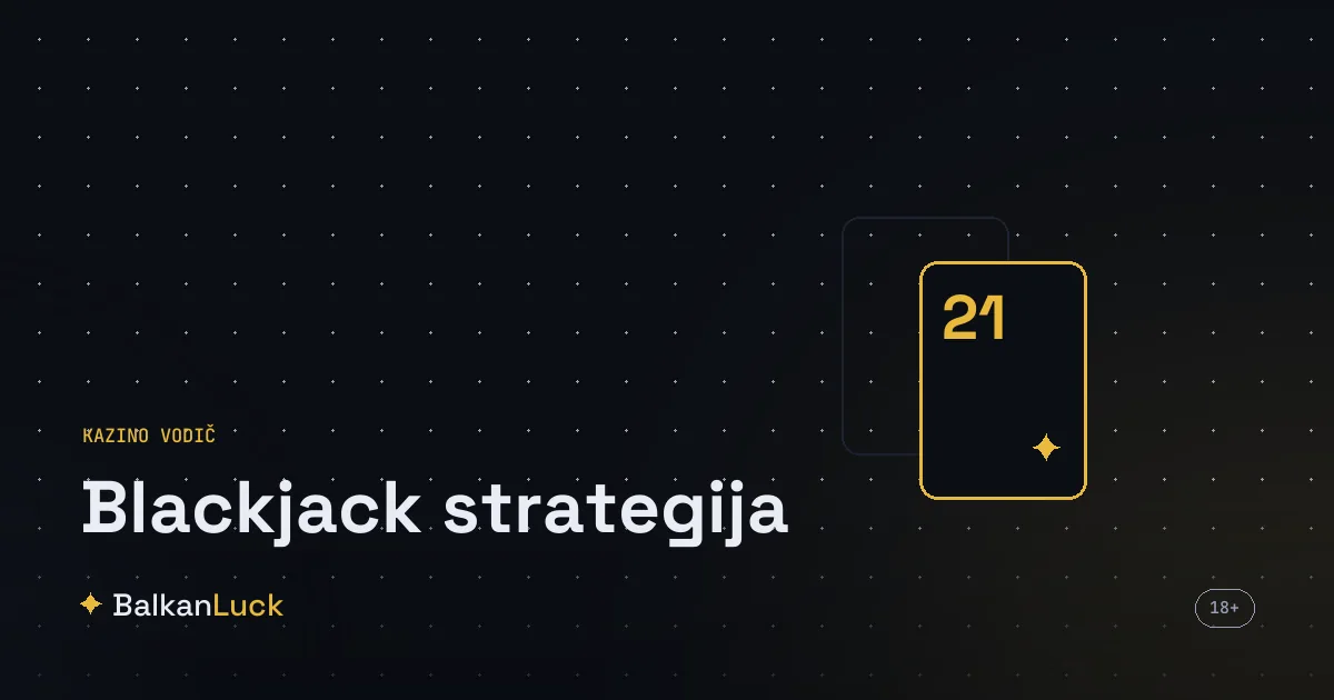 Blackjack strategija, basic strategy tabela i karte na stolu