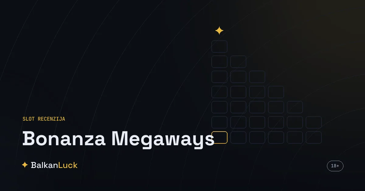 Bonanza Megaways slot proizvođača Big Time Gaming, rudnik zlata i 117649 načina za dobitak