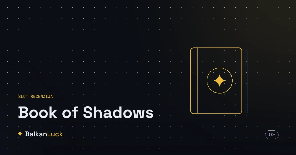 Book of Shadows slot proizvođača Nolimit City, tema veštičarenja i xNudge wildovi
