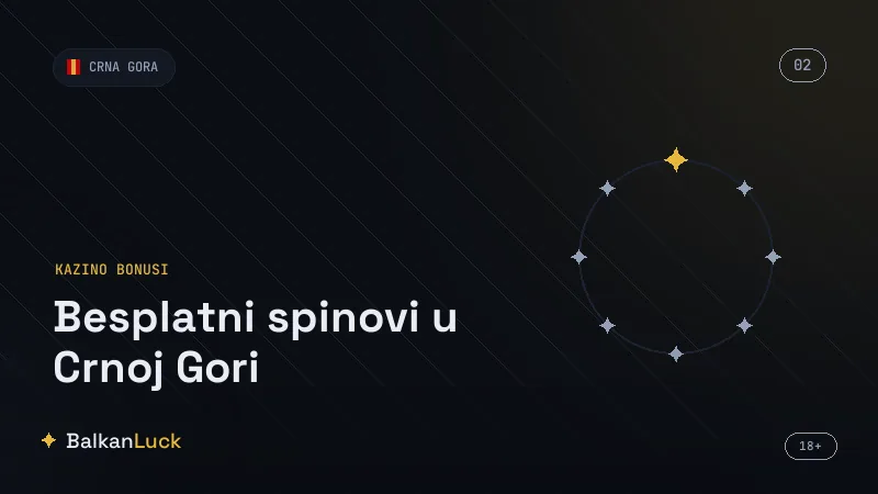 Uslovi za isplatu dobitka od besplatnih spinova u Crnoj Gori