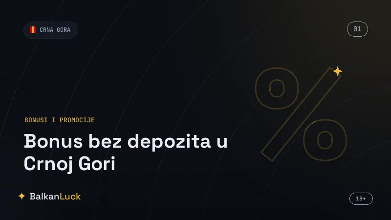 Bonus bez depozita Crna Gora - AdmiralBet i MaxBet ponude
