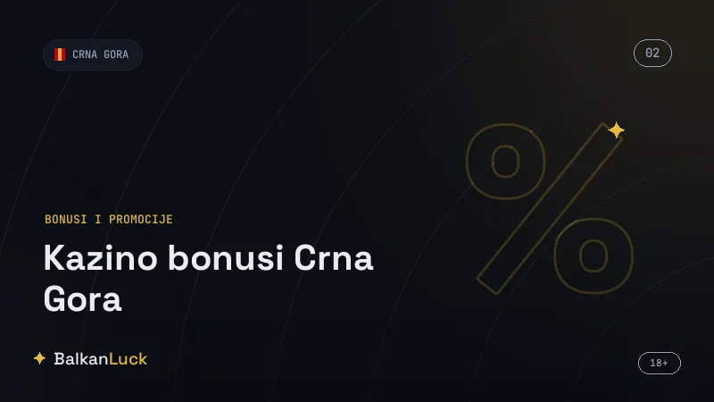 Rollover uslovi kazino bonusa u Crnoj Gori