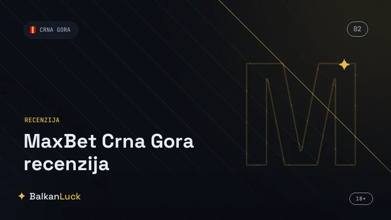 MaxBet Crna Gora kazino, slotovi i live kazino u eurima