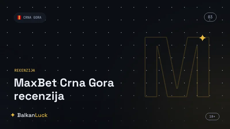 Ocjena MaxBet Crna Gora kladionice po kategorijama