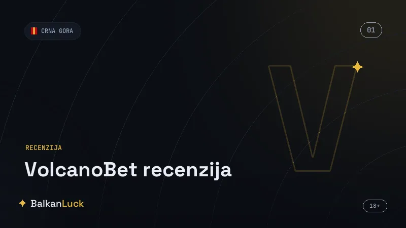 Registracija i verifikacija naloga u VolcanoBet Crna Gora
