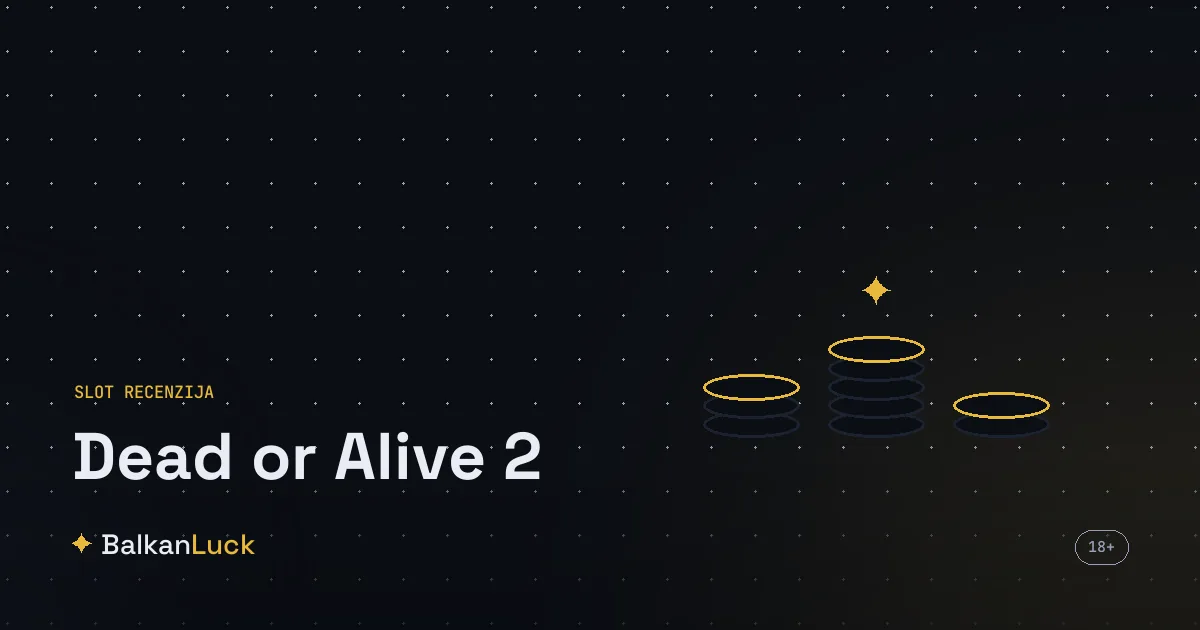 Dead or Alive 2 slot sa vestern temom i lepljivim wild simbolima