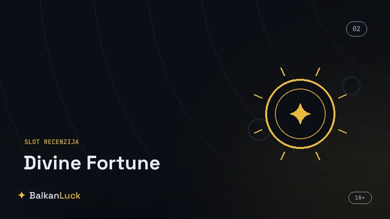 Demo verzija slota Divine Fortune sa jackpot bonus igrom