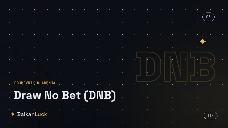 Draw no bet u fudbalu i sportovima gde je remi čest ishod