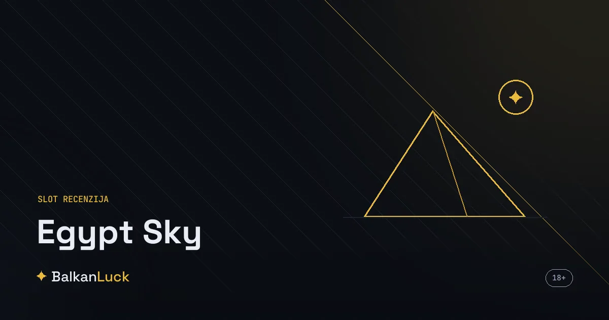 Egypt Sky slot proizvođača Amusnet sa temom drevnog Egipta i reke Nil