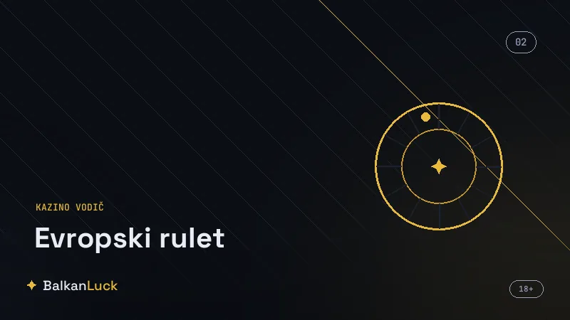 Poređenje prednosti kuće evropskog ruleta 2,7 odsto i američkog 5,26 odsto