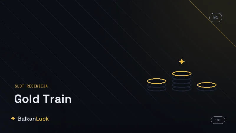 Progresivni bonus u Gold Train slotu, ukrcavanje u voz i nagrade po vagonima