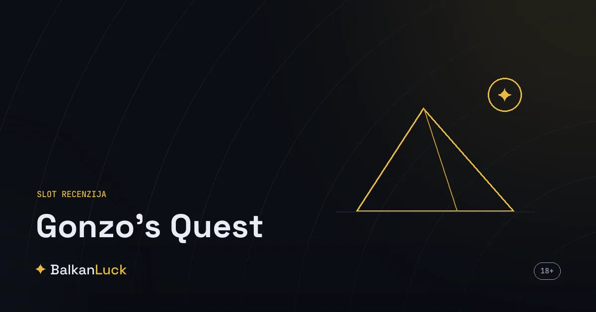 Gonzo's Quest slot proizvođača NetEnt, konkistador i Avalanche mehanika sa padajućim blokovima