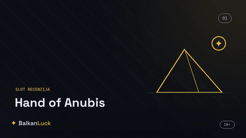 Kako se igra Hand of Anubis, egipatska mreža sa wild množiteljima