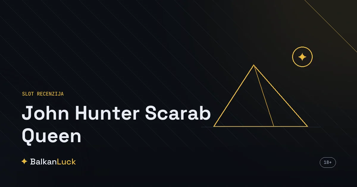 John Hunter scarab queen slot sa egipatskom grobnicom i simbolima novca