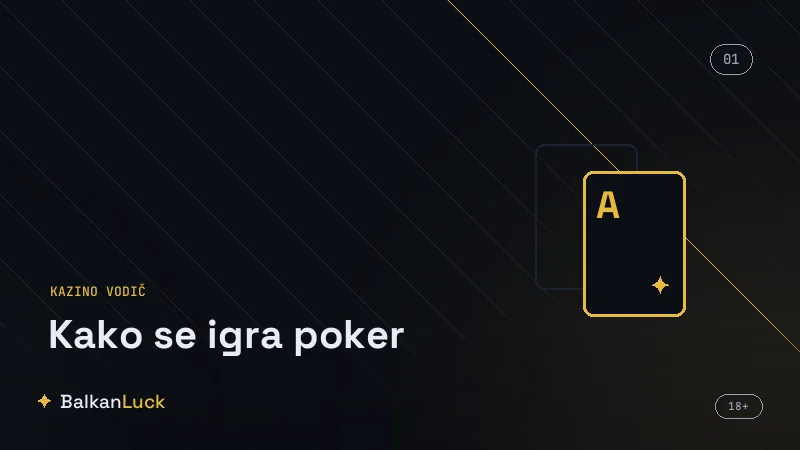 Rang lista ruku u pokeru od rojal fleša do visoke karte