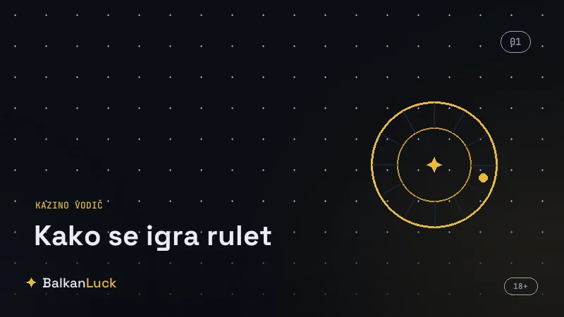 Koraci igranja ruleta, postavljanje žetona na sto pre okretanja točka