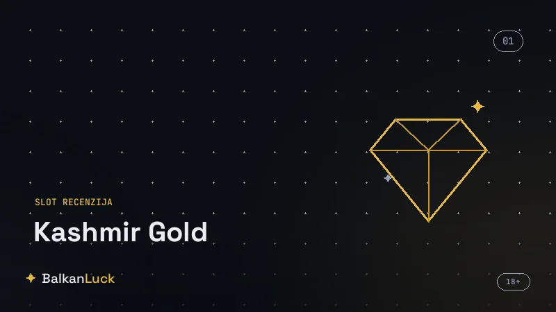Kako se igra Kashmir Gold, pet kotura i dvadeset linija