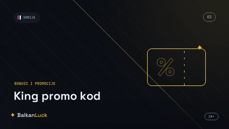 Provera licence i uslova King bonusa pre uplate na nalog