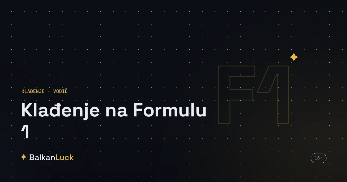 Klađenje na Formulu 1 kroz pobednika trke, podijum i dvoboje vozača