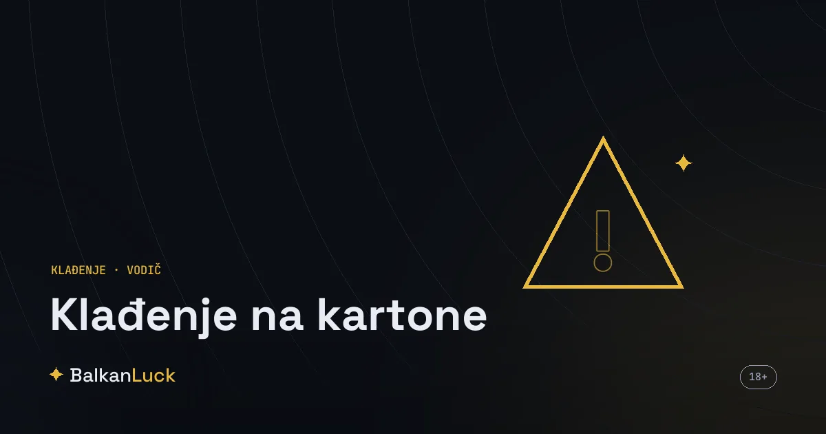 Klađenje na kartone kroz broj žutih i crvenih kartona u meču