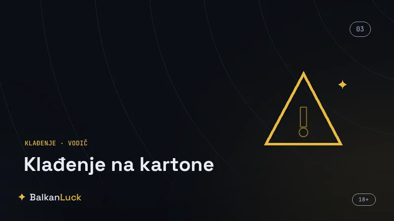 Live klađenje na kartone i praćenje toka nervoznog meča
