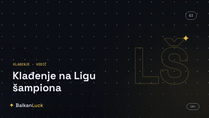 Live klađenje na Ligu šampiona uz praćenje pritiska i broja šuteva u nokaut meču