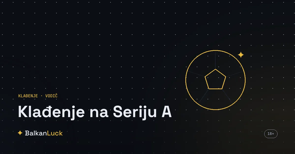 Klađenje na Seriju A kroz ukupan broj golova, hendikep i regionalne igrače