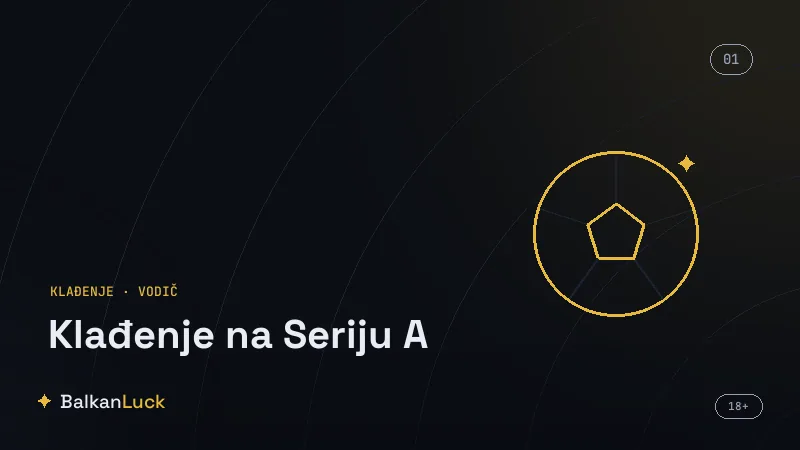 Klađenje na Seriju A i ukupan broj golova sa primerom taktičkog meča