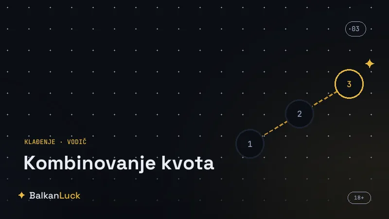 Kombinovanje kvota i korelisani parovi unutar iste utakmice