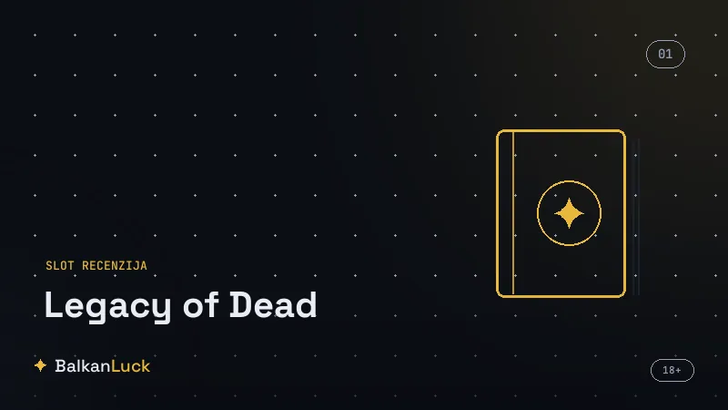 Kako se igra Legacy of Dead, pet kotura i deset linija