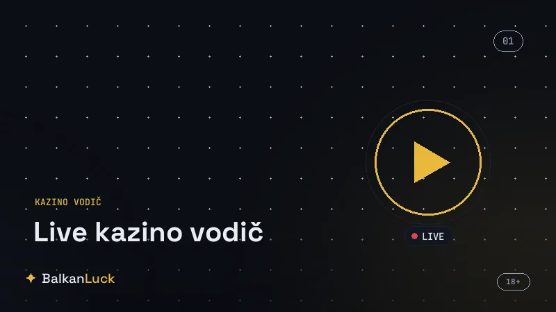 Live kazino stolovi različitih provajdera sa krupijeima