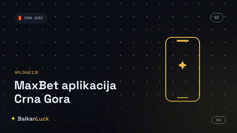 Funkcije Maxbet aplikacije, klađenje uživo i kazino u Crnoj Gori