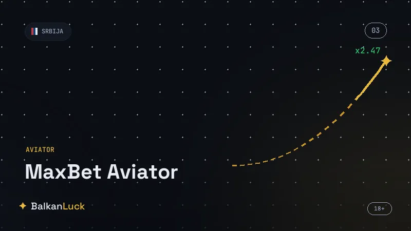 Aviator turnir i tabela množilaca na Maxbet-u