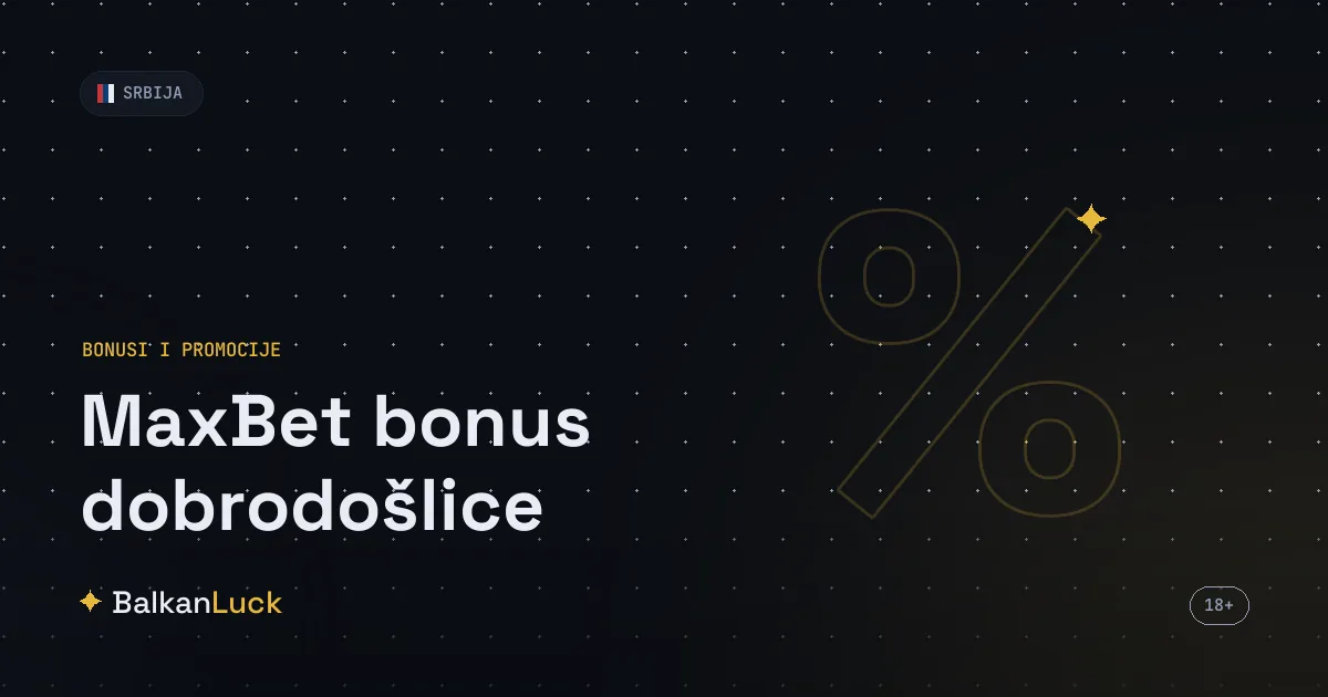 Maxbet bonus dobrodošlice, poklon tiket i zaštita 7 dana bez gubitka